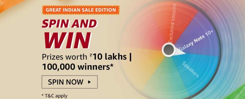 Amazon Great Indian Sale Edition: 17th Jan 2020